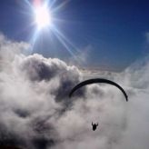 Sky riders paragliding Ambrož, Krvavec, Slovenija