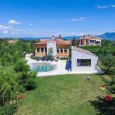 Luxus Ferienhaus mit Pool in Nedescina, Rabac, Istrien, Kroatien, Rabac